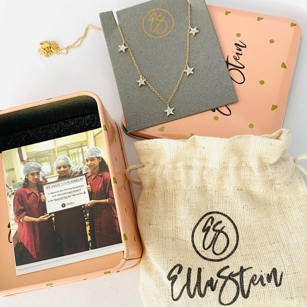 NIB-Ella Stein diamond star necklace 🌟